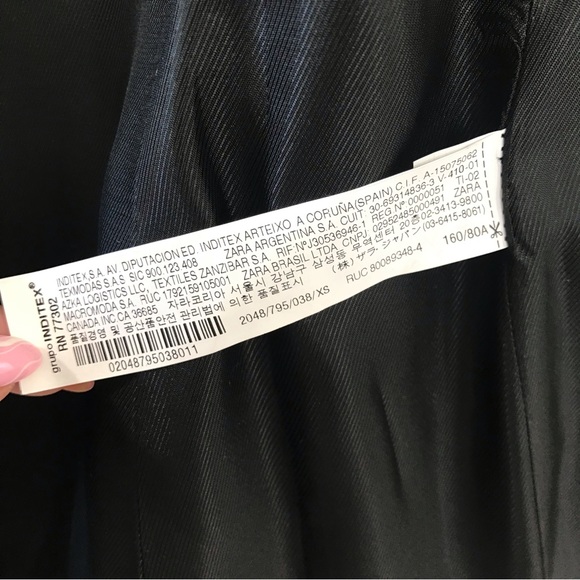 Zara Snakeskin Print Frock Coat - Picture 7 of 7